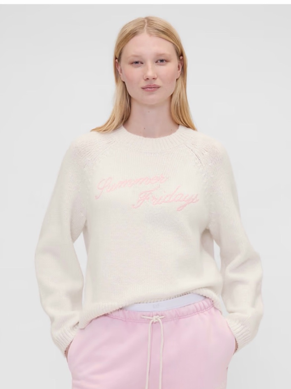 GAP Summer Fridays Crewneck Sweater